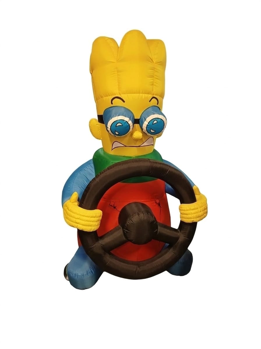 opblaasfiguur auto